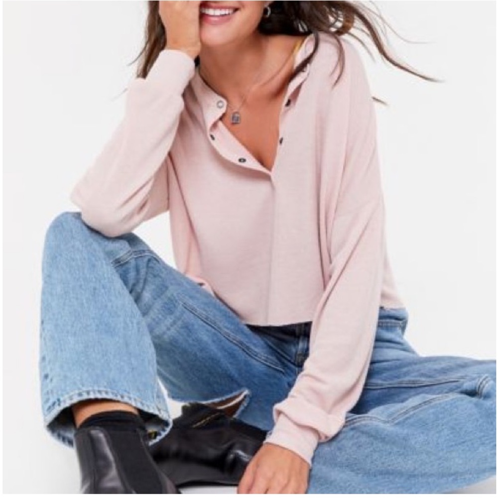 Out from Under Emmy cropped long sleeve